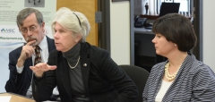 Rep. Alice Peisch and Rep. Carolyn Dykema