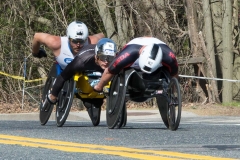 Kurt Fearnley from AUS - 1:24:06, Marcel Hug from SUI - 1:24:06, Ernst Van Dyk from RSA 1:24:06