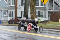 Photo of Two Wheelchair racers one right behind the other - W11 - Joshua Cassidy and another racer right behind him - maybe Masazumi Soejima?