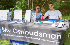 My Ombudsman table with 2 people