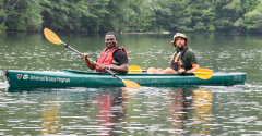 2 kayakers