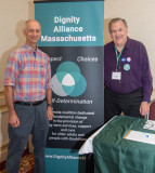 Bill Henning and Paul Lanzikos (Dignity ALliance MA)