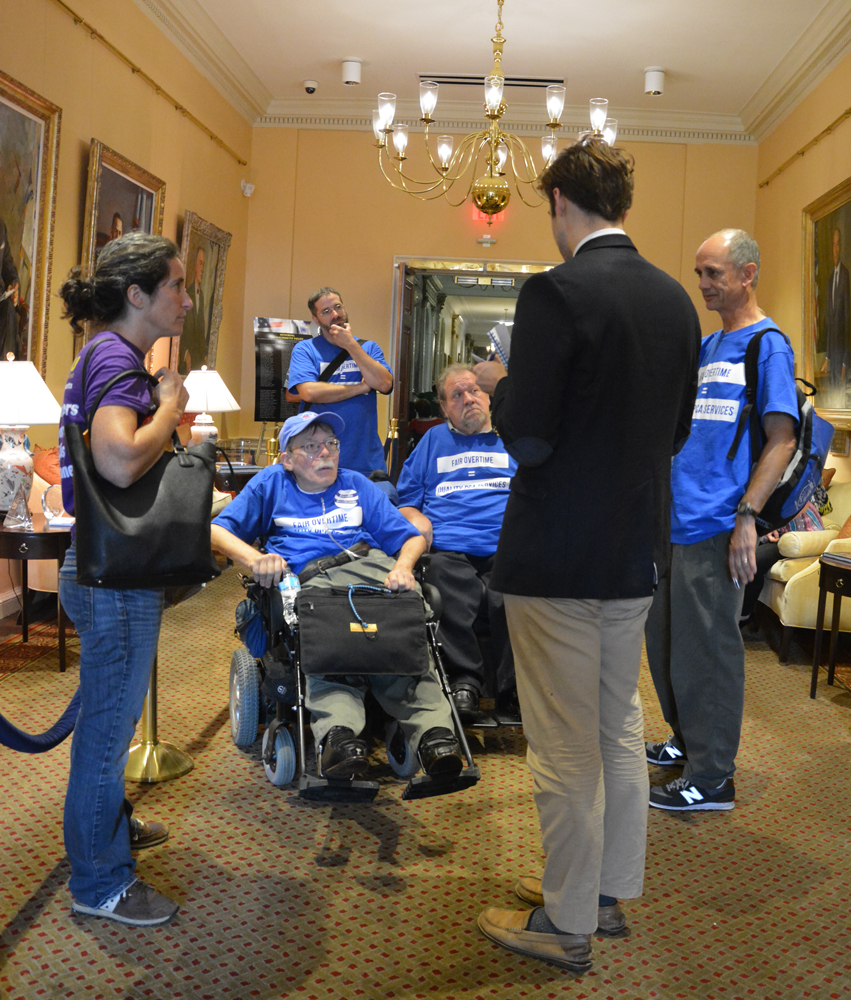 DSC_7254 Paul and others in governor's office for PCA Rally
