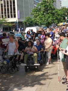 The march for disability rights