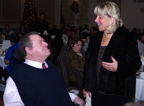 Charlie Carr and Senator Spilka